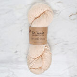 La Mia Natural Wool Krem El Örgü İpi - L289 - 34394