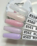 Runail Professional Protez Tırnak Jeli UV Builder Gel Yki Silver Effect 15Gr. 8559