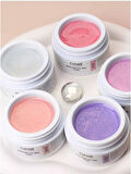 Runail Professional Protez Tırnak Jeli UV Builder Gel Yki Pembe Lila 15Gr. 8562