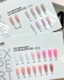 Runail Expert Protez Tırnak Jeli UV Gel Nude Pembe Bej 50Gr. 124