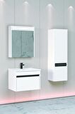 Duenos 65 Cm Banyo Dolabı Npl Aynalı - Boy Dolap Dahil
