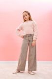 Kız Çocuk Wide Leg Geniş Paça Pantolon