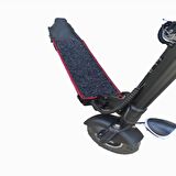 Elektrikli Scooter Aksesuar Koruyucu Paspas Ttech boost amortisörlü kickScooter 2ES001 İçin  Siyah kırmızı