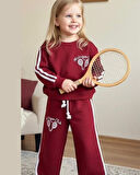 Cg Kids Kabartma Baskılı 3 iplik Alt Üst Takım Süper Kalite Kumaş Paça Detaylı