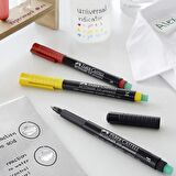 Faber-Castell Permanent Asetat Kalemi Kırmızı S Uç 10 Lu Kutu 