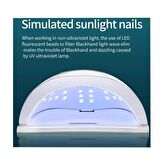 Sun X5 Max 120W 45 Led Uv Led Makinesi Kalıcı Oje Kurutucu