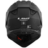 LS2 PIONEER 2 MAT SİYAH KASK