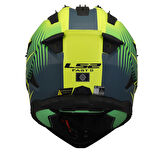 LS2 FAST 2 DUCK YEŞİL-NEON SARI KASK