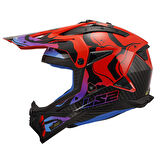 LS2 FAST 2 WASH KIRMIZI KASK