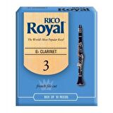 Rico Royal RBB1030 Mib Klarnet Kamışı No:3