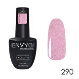 Envy Kalıcı Oje Exclusive Simli Açık Pembe Nude 10gr No:290