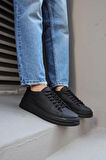 Knack Sneakers Ayakkabı 010 Siyah (Siyah Taban)