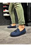 Arda  Knack Loafer Erkek Ayakkabı 007 Mavi