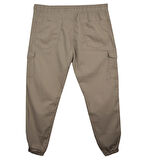 Kargo Cepli Büyük Beden Likralı Jogger Pantolon