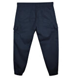 Kargo Cepli Büyük Beden Likralı Jogger Pantolon