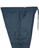 Kargo Cepli Büyük Beden Likralı Jogger Pantolon