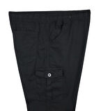 Kargo Cepli Büyük Beden Likralı Jogger Pantolon