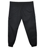 Kargo Cepli Büyük Beden Likralı Jogger Pantolon