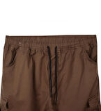 Kargo Cepli Büyük Beden Likralı Jogger Pantolon