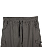 Kargo Cepli Büyük Beden Likralı Jogger Pantolon