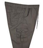 Kargo Cepli Büyük Beden Likralı Jogger Pantolon