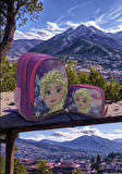 NEWFULL KIZ ELSA OKUL VE BESLENME ÇANTASI-EKONOMİK-MOR