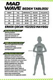 Mad Wave Erkek Siyah  Jammer Yüzücü Mayosu