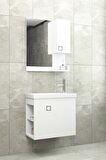 Poly 60 cm Banyo Dolabı