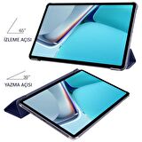 Lenovo M10 TB-X306F Uyumlu Fuchsia Smart Cover Standlı 1-1 Kılıf Flip Smart Akıllı Tablet Kılıfı