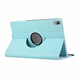 Lenovo P11 Pro Uyumlu Fuchsia Dönebilen Standlı Tablet Kılıfı