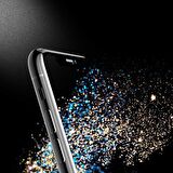 Apple iPhone 13 Fuchsia Anti-Dust Privacy Temperli Ekran Koruyucu Ekranı Gizler Toz Geçirmez