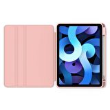 Apple iPad 10.2 2021 (9.Nesil) Uyumlu 360° Dönebilen Standlı Nayn Tablet Kılıfı İnce ve Fit