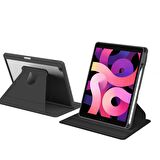 Apple iPad 10.2 2021 (9.Nesil) Uyumlu 360° Dönebilen Standlı Nayn Tablet Kılıfı İnce ve Fit