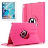 Apple iPad 9.7 2017 Fuchsia Dönebilen Standlı Kılıf