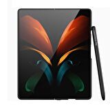 Fuchsia Galaxy Z Fold 2 Uyumlu Kalem Yuvalı Kılıf + Kapasitif Dokunmatik Kalem