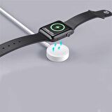Fuchsia Akıllı Saat Wireless Şarj Kablosu Type-C Bağlantılı 1m Apple Watch SE/7/6/5/4/3/2/1 Uyumlu