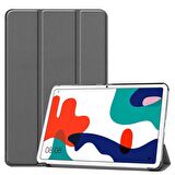 Huawei Mate Pad 10.4 Fuchsia Smart Cover Standlı 1-1 Kılıf