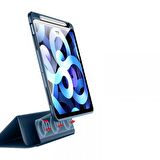 Apple iPad 10.2 2020 (8.Nesil) Uyumlu Moduler Yapılı Kalem Yuvalı Arkası Şeffaf Standlı Tablet Kılıfı