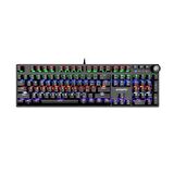 MJ-97 Sarepo Oyuncu Klavyesi Mekanik Hisli RGB Işıklandırma Multimedya Tuşlu Ergonomik