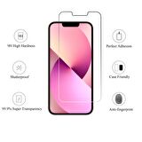 Apple iPhone 13 Pro Max Fuchsia EKS Cam Tamperli Ekran Koruyucu