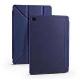 Galaxy Tab A7 10.4 T500 2020 Uyumlu Kalemlikli Premium Standlı Katlanabilir Uyku Modu Özellikli Tablet Kılıfı