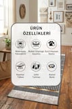 İbiza Yıkanabilir Kaymaz Taban Dijital Baskılı Yolluk Halı