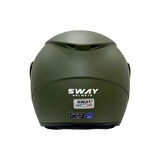 Sway Açık Kask Sw 733 Mat Yeşil