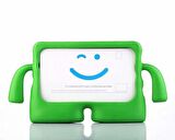 Apple iPad Air 10.9 2022 (5.Nesil) Uyumlu iBuy Standlı Fuchsia Yumuşak Eğlenceli Çocuk Tablet Kılıfı