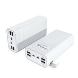 P40Q Powerbank 40.000 mAh Konfulon PD 18W Hızlı Şarj QC 3.0 ve Oto Standby Özellikli Telefon Tablet Tutamaçlı Powerbank