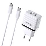 Konfulon C32D 20W PD Hızlı Şarj Cihazı + DC15 5A Type-C Kablo