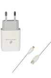 iPhone, iPad ve iPod Cihazlarla Uyumlu Newface C73 Lightning 2.1A Seyahat Şarj Aleti