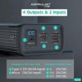 Konfulon A21S 40000 mAh Hızlı Şarj Powerbank