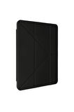 Galaxy Tab S6 Lite P610 Kılıf Tri Folding Kalem Bölmeli Standlı Kılıf