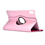 Apple iPad Air 10.9 2022 (5.Nesil) Uyumlu Fuchsia Dönebilen Standlı Tablet Kılıfı